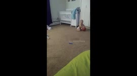 Kid misses the ball! Super hilarious!