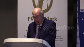 FW De Klerk  - ANC should return to pragmatic policies
