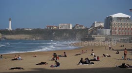Record-high temperatures hit Southern France
