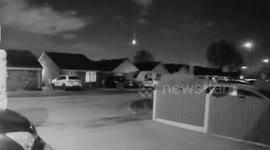 Doorbell camera captures huge meteor exploding in sky above UK city