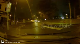 Idiot overtaking
