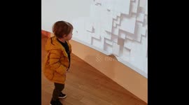 Toddler dancing