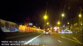 He was okay and walked away