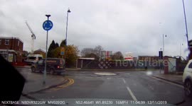 Rider go's over the handlebars