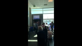 Husband recreates marriage proposal on Southwest Airlines