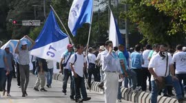 Thousands of Salvadorans concentrate outside the Legislative Assembly on the call of President Bukele
