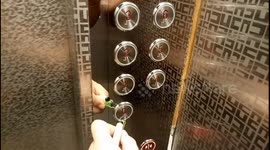 How to protect against coronavirus infection when pressing lift button