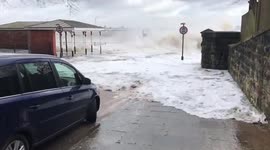 Parts of Merseyside under water
