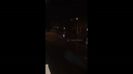 Storm Sabine in Bielefeld Germany Monday 10/02/2020 at 01:34