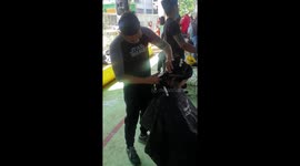 Free haircuts given to victims of the Taal volcano eruption