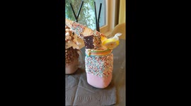 Freakshake milkshakes from In Choc in Ghent, Belgium