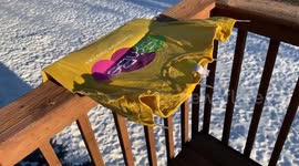 T-shirt freezes solid in South Dakota cold snap