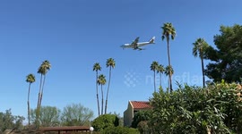 Air Force One President Trump Landing Palm Springs California February 19, 2020