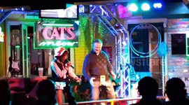 Drunken games on Bourbon Street