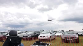 Boeing CH-47 Chinook at RAF Airshow Cosford 2019