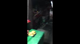 Snow fall in South Korea