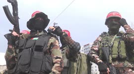 Thousands commemorate Democratic Front for the Liberation of Palestine anniversary in Gaza.