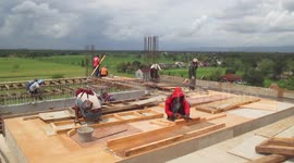 preparation of concrete casting