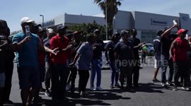 Firefighters march for overtime