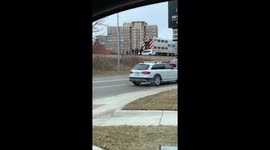 Car hit by Metra in Arlington Heights IL