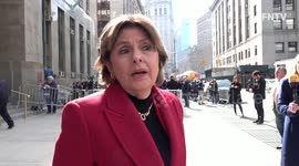 Harvey Weinstein's lawyer clashes with Gloria Allred after the trial in New York
