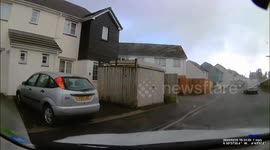 Heavy Hail Storm in Cornwall