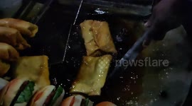 Bangladeshi street food in Slow motion HD