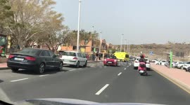 Ambulance arriving at H10 Costa Adeje Palace hotel