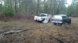 Chevy tahoe stuck in mud