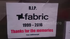 ARCHIVE: Save Fabric night club from closing it down, London, UK