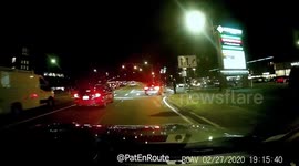 Driving Fail: Person drives in the wrong lane at Fresh Pond Plaza [February 2020]