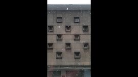 A nice and smooth slow motion Snow