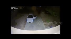 Hilarious moment girl in Arizona forgets to park her car