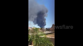 Mann Fire in Norco CA.