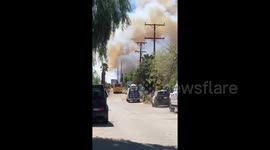 Southern California Mann fire forces 1500 people to evacuate