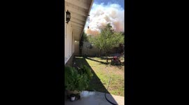 Frontyard flames