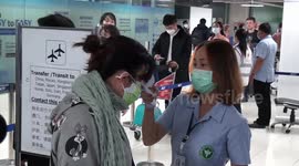 Bangkok airport screens passengers for signs of coronavirus