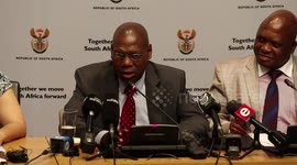 South Africa's Minister of Health confirms country's first coronavirus case
