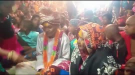 Elderly Indian couple wait 50 years to get married after constant financial difficulty