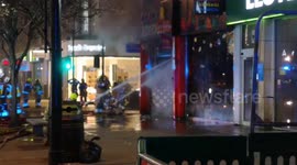 Fire in Oxford Street