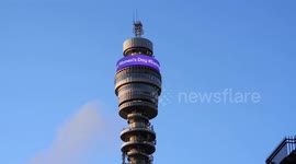 The BT Tower Shows It's Support For International Womens Day