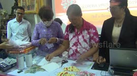 Thai locals taught how to produce face masks during coronavirus crisis