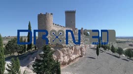 DRON3D Castillo de Peñaranda de Duero (Patricio Poveda)