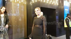Ashley James and other celebrities arrive for the Mulan European film premiere in London