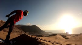 CRAZY SANDBOARD JUMPS
