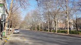 Empty road, closed everything in Tirana, Albania after prime minister blocked all the cars and public transportation. #coronavirus