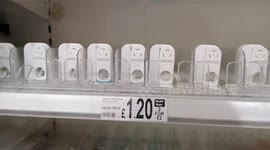 An Asda In East London Suffers From Coronavirus Panic Buying Of Goods. Items 