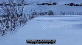 Northern Iceland still drowning in snow