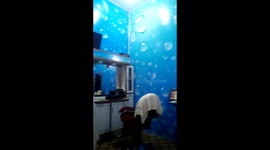 Not wallpapr its 3D painting by hand