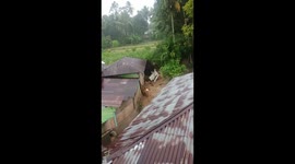 Flash floods destroy schools in Indonesia